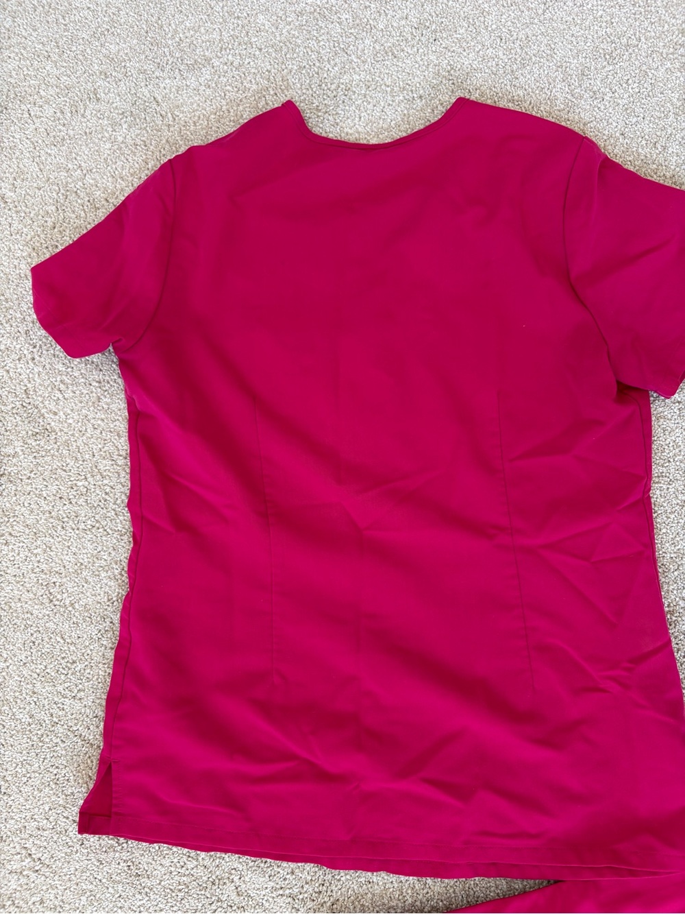 Figs Women’s Jogger Scrub Set - Raspberry - Picture 7 of 7